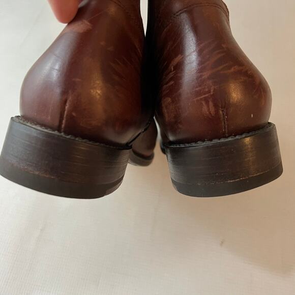 Frye Jayden Button Tall Riding Boots Brown Women Size 8 - Picture 12 of 15